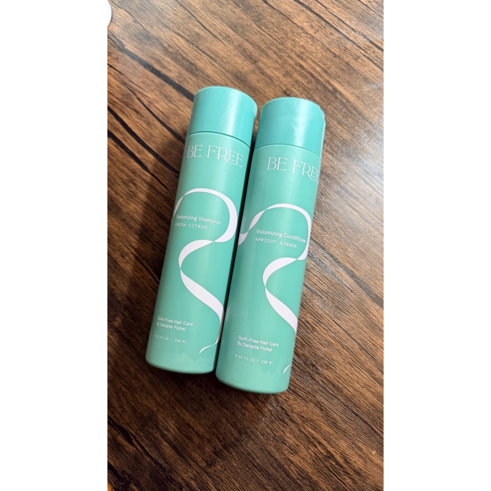 Be free shampoo and conditioner